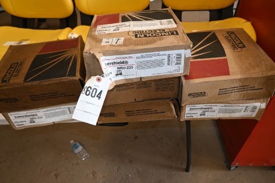 7 Boxes of Lincoln Electric 1/16" Self-Shield Cord Wire