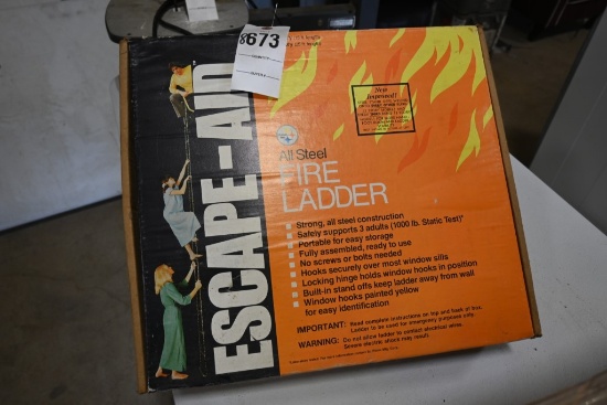Escape-Aid All Steel Fire Ladder
