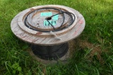 Partial Roll Of Fiber Optic Cable