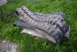 Pallet of Rubber Tracks for Skidsteers
