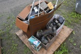 Pallet of Vintage Car Parts