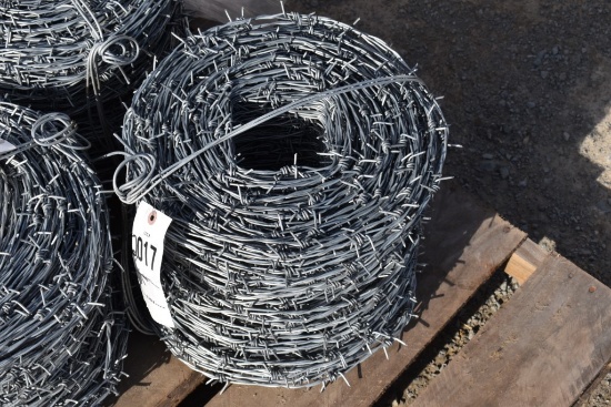 50' Roll of Barbed Wire Fencing