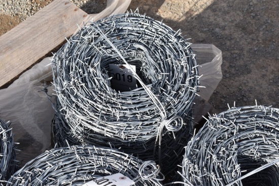 50' Roll of Barbed Wire Fencing