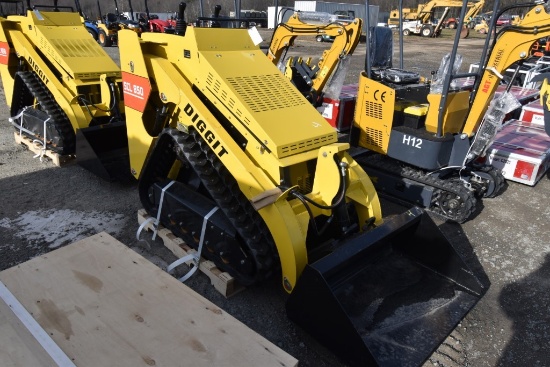 Diggit SCL 850 Ride Behind Skid Steer With Tracks