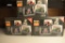 3 Sets of ERTL Prestige Display Cases