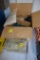 Box with Christmas Lights and Group of Holiday Hobby Items