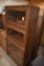 Wooden Display Case with Glass Flip of Doors