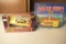 Road Champs 1:43 Scale New York Taxi Cab and Road Champs Deluxe Series School Bus