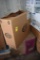 Box of 4oz Black Containers, Box of Napkins