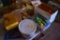 Large Group of Toys and Items, Water Bow, Tyco Sesame Street Telephone Set