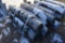 6 Rolls of Tall Dark Green Wire Fencing
