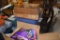 Box of Pirate Costumes and Glass Display