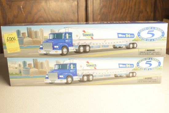 2 Sun Company Sunoco Talking Tanker Trucks