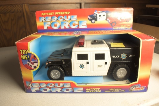Power Vehicles Rescue Force State Trooper Car