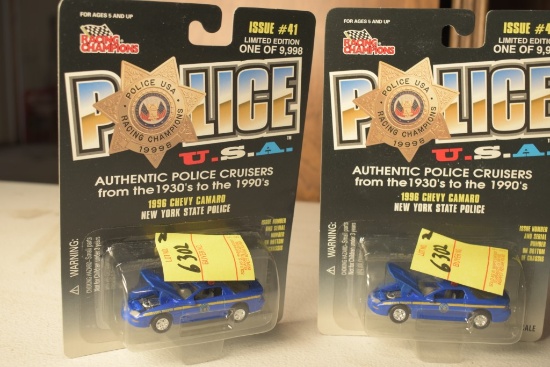 2 Sets of  Road Champions Then and Now 1:43 Alaska State Trooper Cars