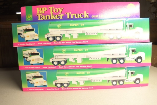 3 1994 Limited Edition BP Toy tanker Trucks