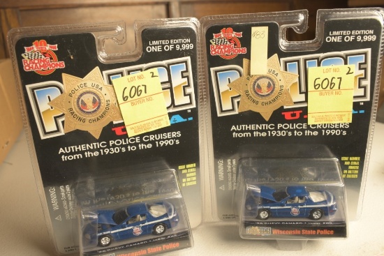 2 Racing Champions '96 Chevy Camaro Wisconsin State Police