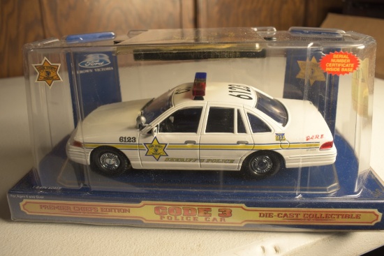 Code 3 1:24 Scale Cook County Sheriff Police car Replica