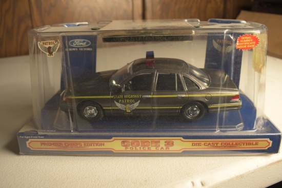 Code 3 1:24 Scale City of Ohio Police Car Replica