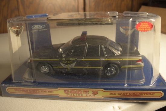 Code 3 1:24 Scale City of Ohio Police Car Replica