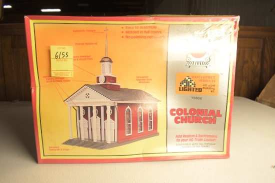 A.H.M masterpiece Series III HO Model Colonial Church