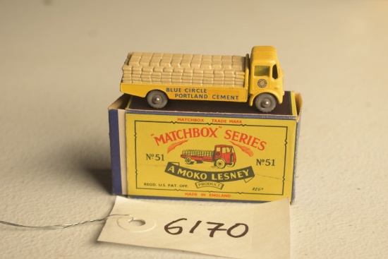 Vintage Matchbox A Moko Lesney No. 51 Die-Cast Metal Albion Chieftain Truck