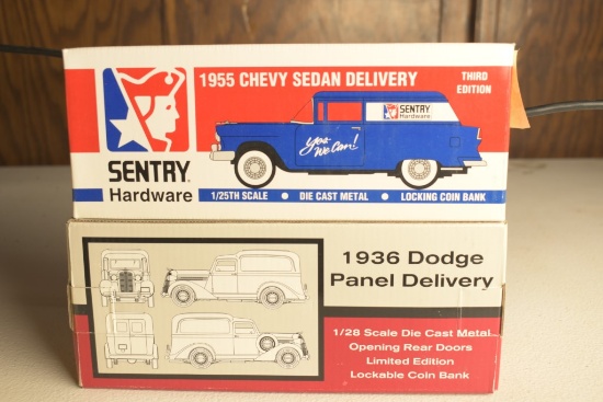 2 Liberty Classics by Spec Cast 1:25 Scale Car Banks