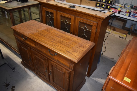 Two Piece China Hutch