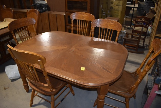 Dining Table with 5 Chairs