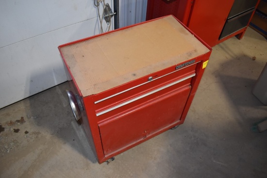 Craftsman 2 Drawer Rolling Tool Box with Flip up Bottom