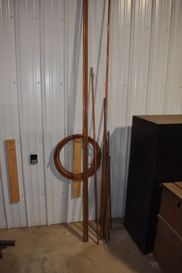 Group of Copper Tubing