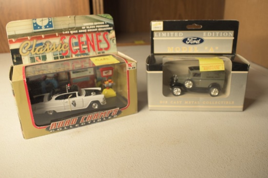 2 Model Police Cars