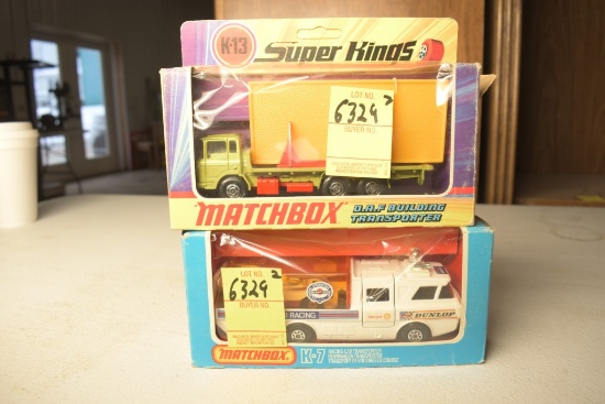 2 Matchbox Superkings Toy Vehicles