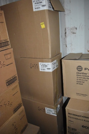 3 Boxes of D&W Finepack Square Deli 16oz Containers