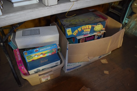 2 Boxes of Vintage Games
