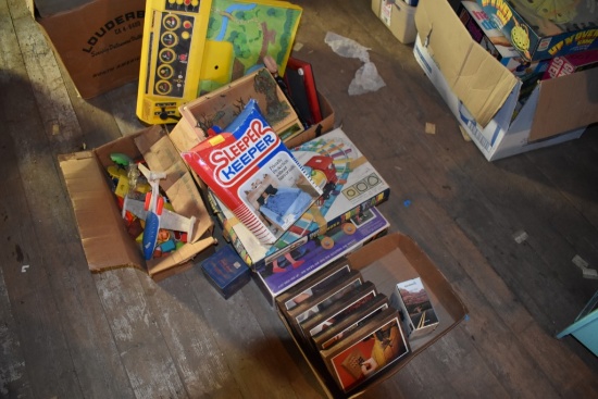 Group of Vintage Games and Misc