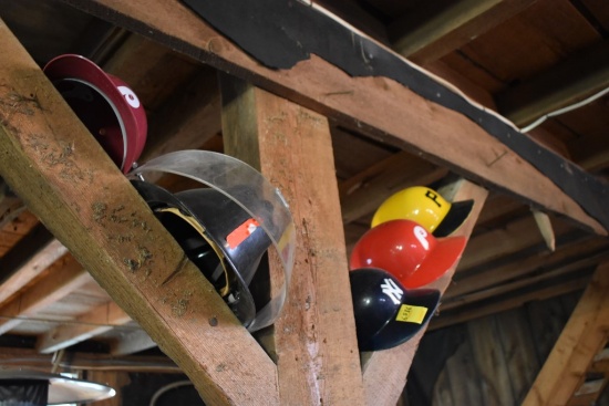 Group of Helmets