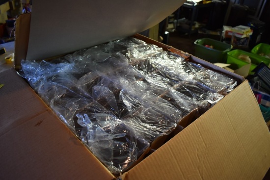 Box of 50 New Clear Plastic Display Cases