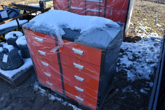 Diggit 38" 10 Drawer Tool Box on Caster Wheels