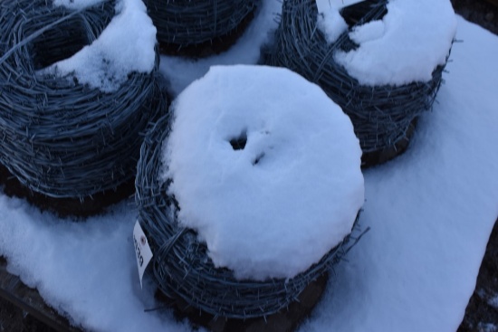 50' Roll of Barbed Wire Fencing