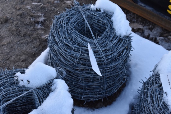 50' Roll of Barbed Wire Fencing