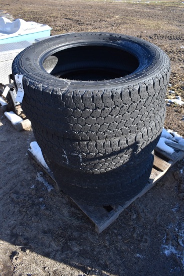 4 Goodyear Wrangler 275/60R20 Tires