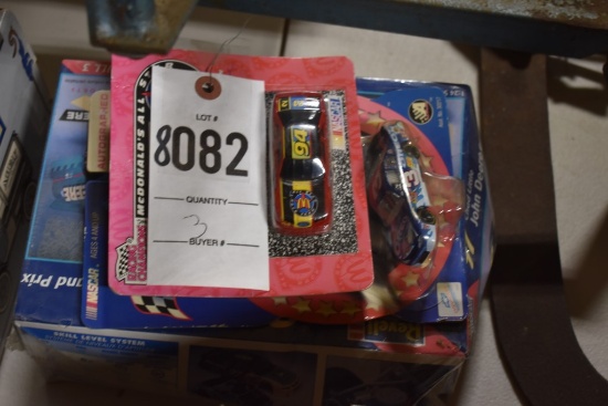 Model Car Set and 2 Nascar Cars