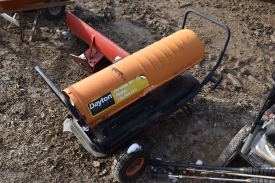 Dayton 125000 BTU Torpedo Heater