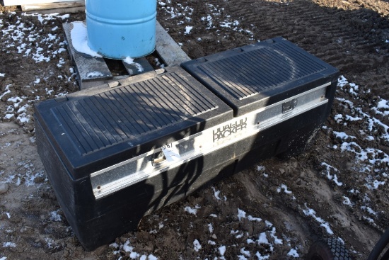Dual Lid Packer Truck Tool Box
