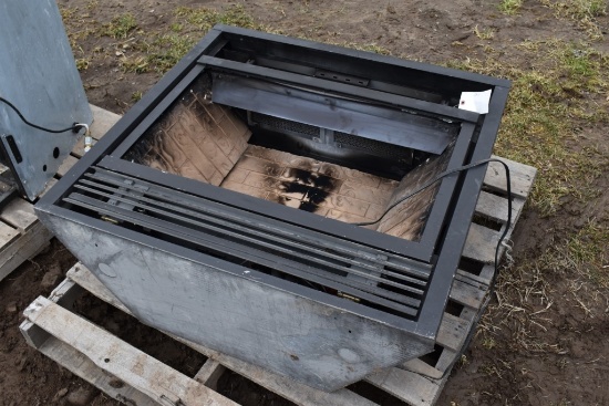34" Fireplace Insert