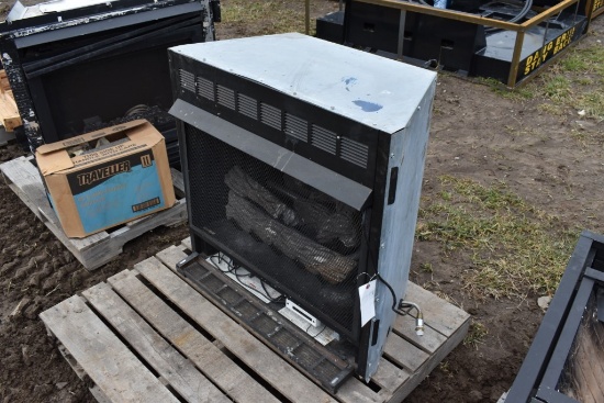 34" Fireplace Insert