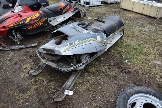 John Deere TrailFire Snowmobile