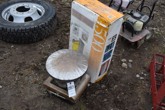 2 Heaters and Roof Vent