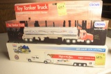 1996 Exxon Race Team Support Vehicle and Crown Toy Tanker Truck